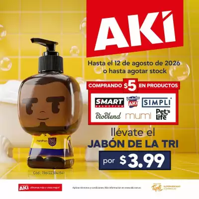 Akí (válido hasta 14-08)