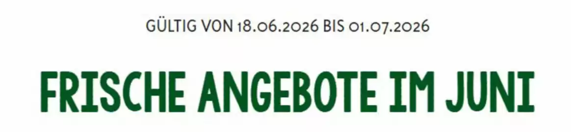 Biocompany Prospekt woche 26 Seite 1