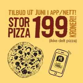 Pizzabakeren kundeavis Side 1