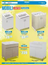 Volantino Centro Brico Pagina 17: Vasca da bagno Rovere Dolomite €49,99, Mobile bagno 2 ante €99,00