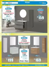 Volantino Centro Brico Pagina 3: Burano Mobile €289,00, Mobile bagno Rovere €169,00