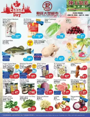Kings Fair Supermarket flyer (valid until 1-07)