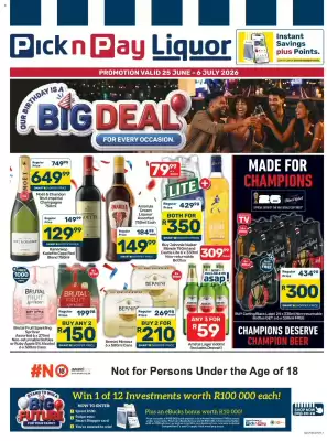 Pick n Pay Liquor catalogue (valid until 6-07)