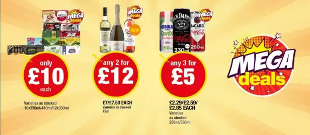 Premier Stores leaflet Page 1