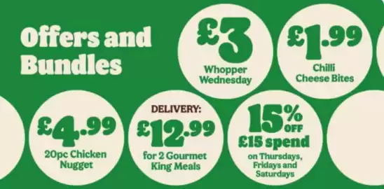 Burger King leaflet Page 1