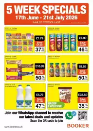 Booker Wholesale brochure Page 1