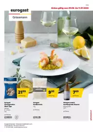 Eurogast Grissemann Flugblatt Seite 1