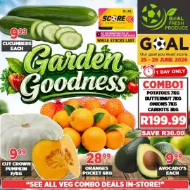 Goal Supermarket catalogue Page 1