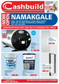 Cashbuild catalogue Page 1