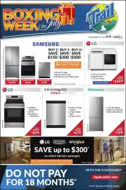 Trail Appliances flyer week 26 Page 1