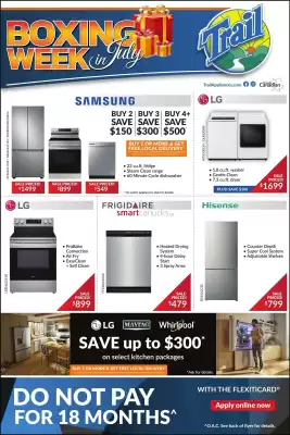 Trail Appliances flyer (valid until 1-07)