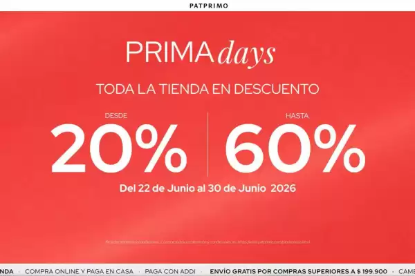 Pat Primo (válido hasta 2-07)