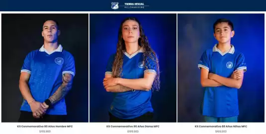 Catálogo Tienda Oficial Millonarios Página 1