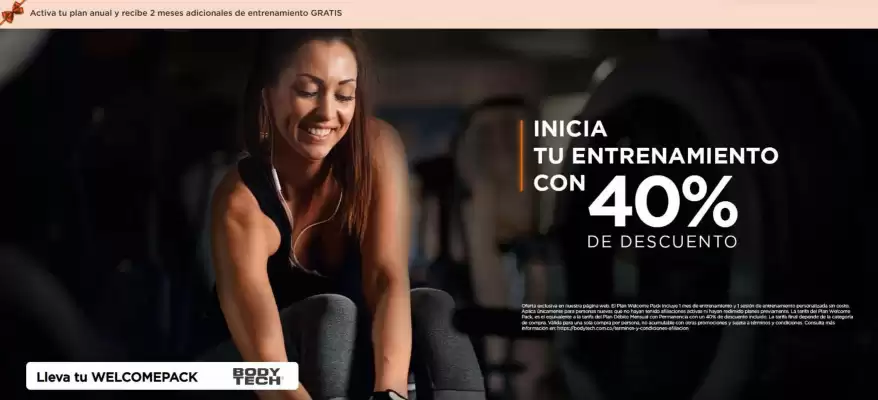 Bodytech (válido hasta 2-07)