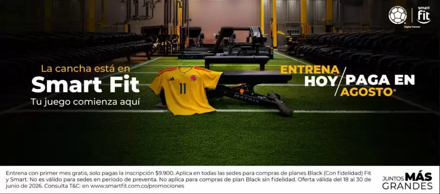 Smart Fit (válido hasta 2-07)