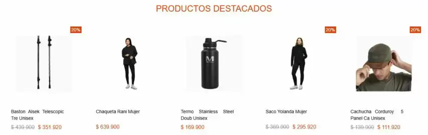 Catálogo Merrell Página 1