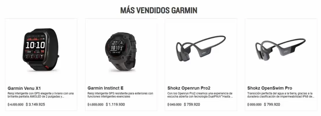 Garmin (válido hasta 30-06)