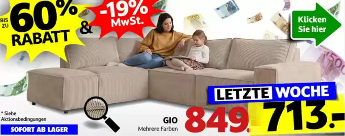 Seats and Sofas Prospekt Seite 1