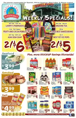 Tropical Foods (valid until 1-07)