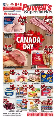 Powell's Supermarket flyer (valid until 1-07)