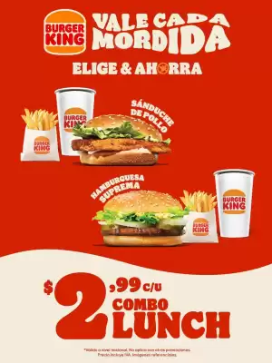 Burger King (válido hasta 20-07)