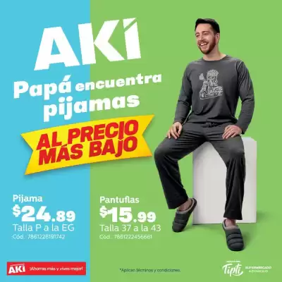 Akí (válido hasta 2-07)