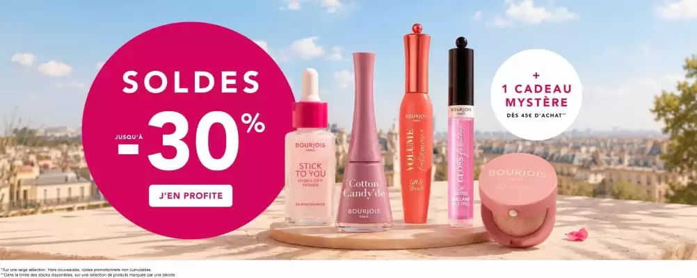 Bourjois (valable jusqu'au 3-07)