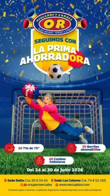 Mercados OR (válido hasta 1-07)