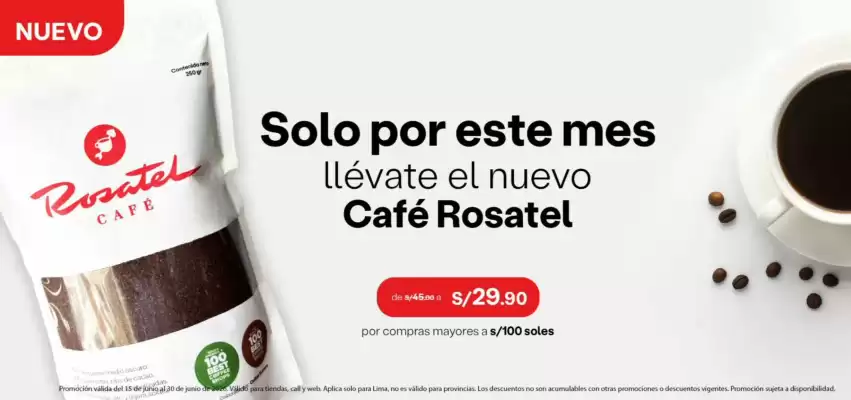 Rosatel (válido hasta 2-07)