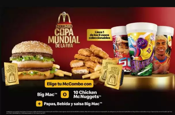 McDonald's (válido hasta 22-07)