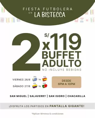 La Bistecca (válido hasta 29-06)