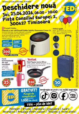 TEDI (valid până la 2-07)