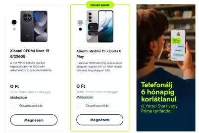 Yettel akciós újság Oldal 1