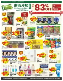 Btrust Supermarket flyer week 26 Page 1