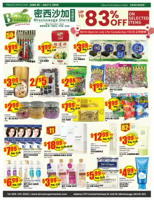 Btrust Supermarket flyer