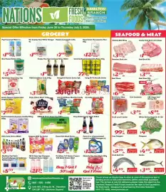 Nations Fresh Foods flyer week 26 Page 1