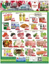 Skyland Foodmart flyer week 26 Page 1