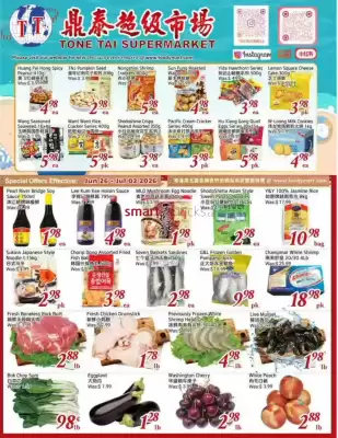 Tone Tai Supermarket flyer