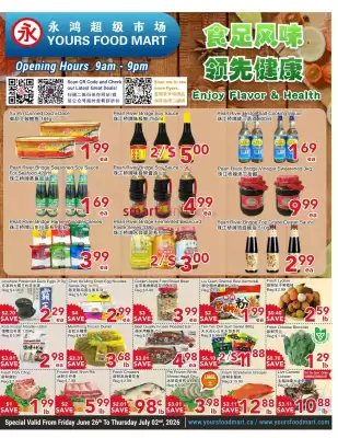 Yours Food Mart (valid until 2-07)