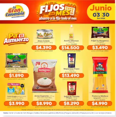 La Gran Colombia (válido hasta 30-06)