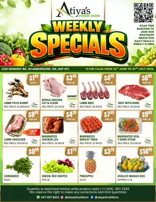 Atiya's Fresh Farm (valid until 2-07)
