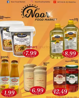 Noor Food Market flyer (valid until 2-07)