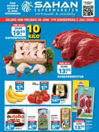 Sahan Supermarkten folder week 26 Pagina 1