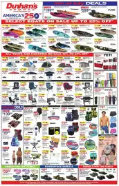 Dunham's Sports weekly ad week 26 Page 1