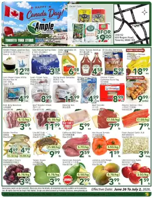 Ample Food Market flyer (valid until 2-07)