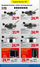Folheto Lidl | Novidades Página 21