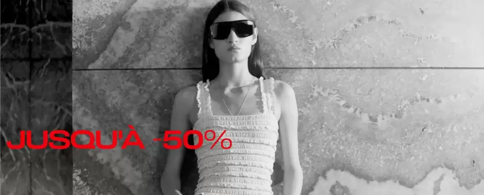 H&M (valable jusqu'au 21-07)