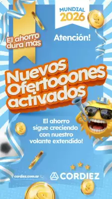 Cordiez (válido hasta 5-07)