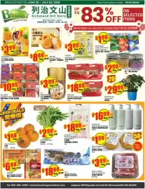 Btrust Supermarket flyer week 26 Page 1