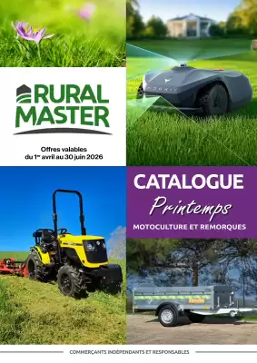 Catalogue Rural Master (valable jusqu'au 30-06)